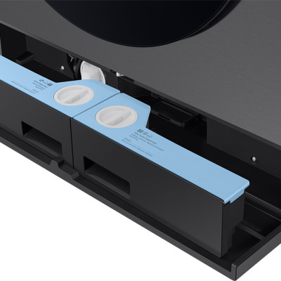 Máy giặt sấy Samsung AI Combo Heatpump Inverter giặt 25 kg - sấy 15 kg WD25DB8995BZSV - HÀNG CHÍNH HÃNG - CHỈ GIAO HCM