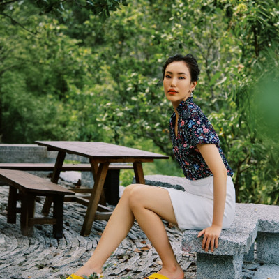 Áo Tay Phồng Điểm Ngọc TOP231 thời trang thiết kế Hity