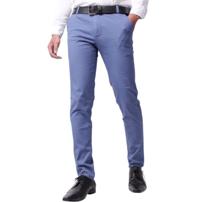 Quần kaki dài nam thời trang Hàn Quốc cao cấp màu Xanh xám cực hot