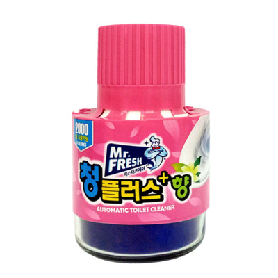 Combo 2 chai tẩy diệt khuẩn bồn cầu, toilet hương hoa ly Mr.Fresh Korea 180g