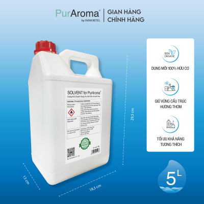 Dung Môi PurAroma Chuyên Dụng Cho Tinh Dầu Và Nước Hoa - 5L 10L - Chính Hãng Pháp