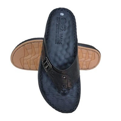 Dép Xỏ Ngón Nam Da Bò Thật TiTi ĐÔ Cao Cấp DNA22206d