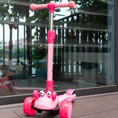 Xe Scooter Trẻ Em Centosy-XT 306, Có Nhạc, Có Đèn Phát Sáng, Điều Chỉnh Được Chiều Cao, Có 3 Màu