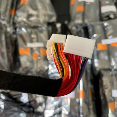 Dây cắm Amply/DSP tương thích đầu nguyên bản Hyundai và KIA, HÀNG CHUẨN Plug and Play.