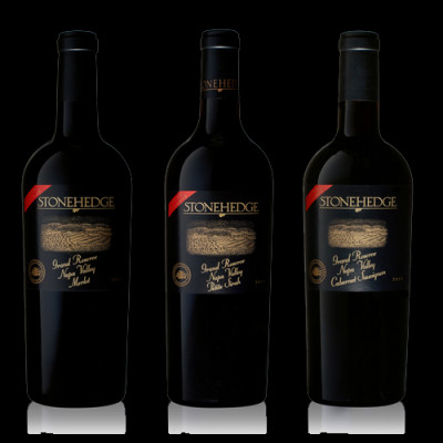 Rượu vang Stonehedge Grand Reserve Merlot Napa Valley (USA)  kèm túi hộp,đồ khui 