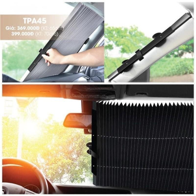 rèm chắn che nắng kính lái oto
