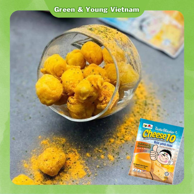 Bột Phô Mai Cam Verozyme Malaysia 30gr - Soy Asahi - Dùng làm khoai lắc , gà viên lắc , topping trà sữa