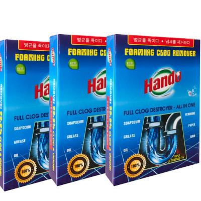 Combo 10 Hộp Bột thông cống Hando 100g Xuất khẩu