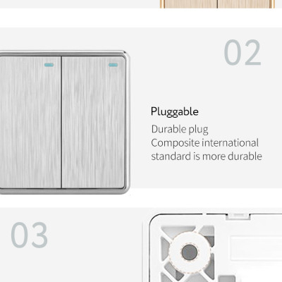 CÔNG TẮC ĐÔI 2 CHIỀU 04059D AKKO STAR   - HÀNG CHÍNH HÃNG