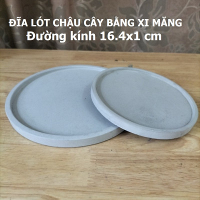 Chậu xi măng cao cấp ORIGAMI, đường kính 15x11cm, chậu trồng cây để bàn làm việc , chậu cây decor văn phòng, quán ăn, ban công  Cement pots 