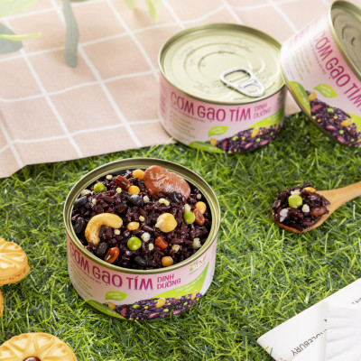 Cơm gạo tím dinh dưỡng ăn liền TÂM MINH FOODS