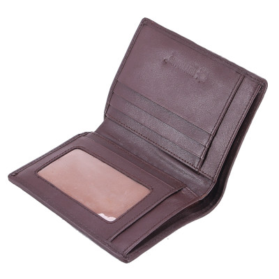 Ví nam Huy Hoàng da cá sấu kiểu đứng gai lưng màu nâu đỏ, đen, nâu đất, vàng bò HT2255-2256-2703-2710 