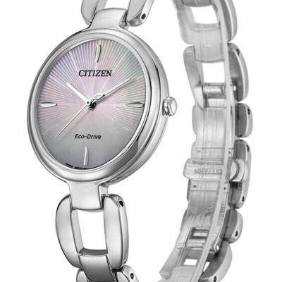 Đồng Hồ Nữ Citizen Dây Thép Không Gỉ EM0420-89D - Mặt Xà Cừ (Sapphire)