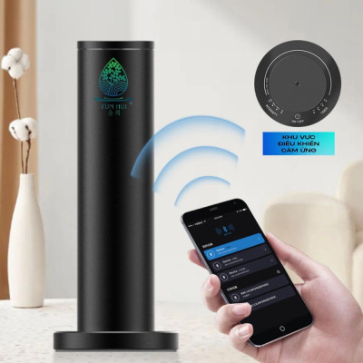 Máy Khuếch Tán Phun Tinh Dầu Thơm Phòng Nguyên Chất Trực Tiếp Điều Khiển Từ Xa Bluetooth Cao Cấp YT-6500B