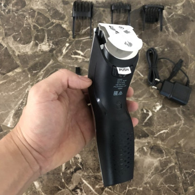 Tông đơ cắt tóc Dualcut, Titanium, Series 9000 Thương hiệu Hà Lan cao cấp Philips - HC9450 - Hàng Nhập Khẩu (Bảo hành 24 Tháng)