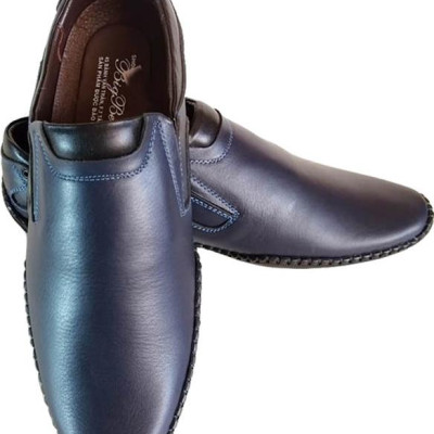 Giày Mọi Nam BIGGBEN Da Bò Thật GM45