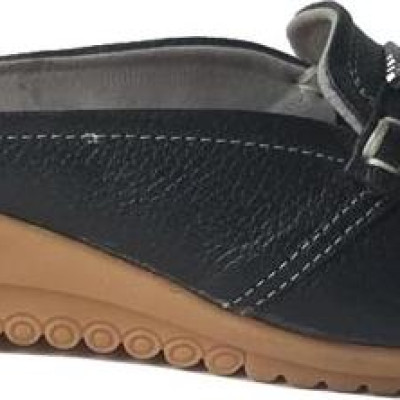 Dép Sabo Nữ BIGGBEN Da Bò Thật SBN11