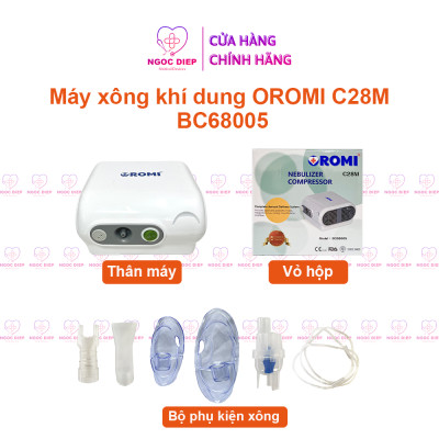 Máy xông khí dung và hút mũi OROMI C28M - DÒNG MÁY CHUYÊN XÔNG