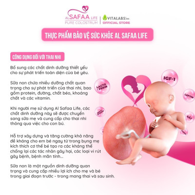 Combo 04 hộp Sữa non Al SAFAA Life