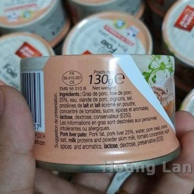 Pate gan heo Foie Jean Floch 130g - Pháp