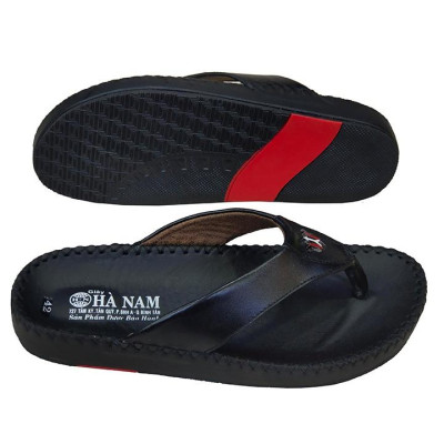 Dép Xỏ Ngón Nam Da Bò Thật TiTi ĐÔ Cao Cấp DNA2093d