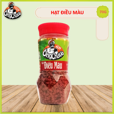 Hạt Điều Màu Ông Chà Và 70g (Annatto Seed)