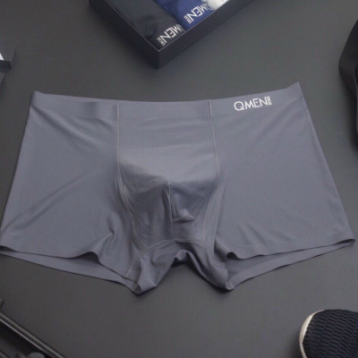 Hộp 5 quần boxer, sịp đùi nam không đường may chất liệu thun lạnh mịn mát