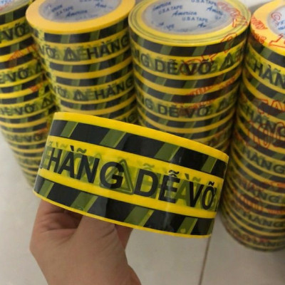 Cây 6 Cuộn Băng Keo Hàng Dễ Vỡ Niêm Phong Hàng Hóa 100 Yard
