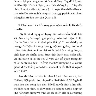 Từ trận Phai Khắt, Nà Ngần  Đến Chiến Dịch Hồ Chí Minh