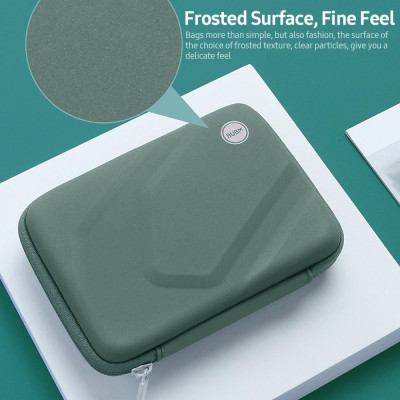 
Túi Đĩa Cứng Mờ BUBM Dung lượng lớn vải Không thấm nước Dễ mang theo Chống mài mòn