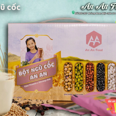 deal hời , bột năm loại đậu ( bột gạo lứt ANAN) thay thế bửa ăn , chăm sóc sức khỏe , xương khớp , ngủ ngon