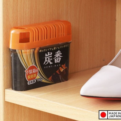 Hộp Khử Mùi Tủ Giày, Tủ Quần Áo Than Hoạt Tính Kobini Nhật Bản (150g)