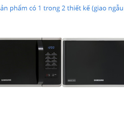 Lò vi sóng Samsung MS23K3513AS/SV-N 23 lít - Hàng Chính Hãng