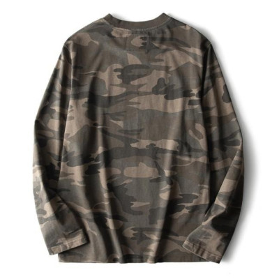 Áo thun tay dài phong cách Retro_dã ngoại