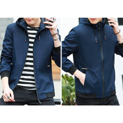 ÁO KHOÁC DÙ NAM 2 LỚP CÓ NÓN CAO CẤP AKD23