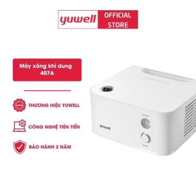 Máy Xông Khí Dung Nén Khí YUWELL 407A Xông Mũi Họng Hiệu Quả - Bảo Hành 2 Năm - Nhập Khẩu Chính Hãng
