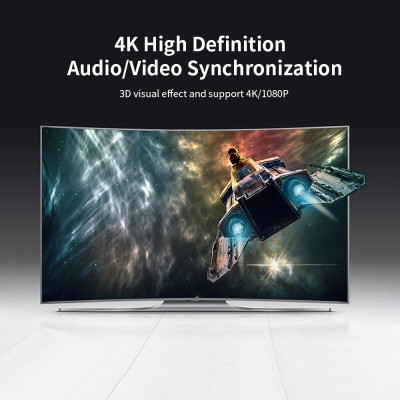 Bộ chuyển đổi VENTION.Bộ chia HDMI 3 trong 1 với 4K Full HD 1080P Điều khiển từ xa IR 