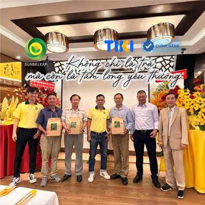 Trà Đông Trùng Hạ Thảo Tứ Vị Táo Đỏ Sunbeleaf – Bồi Bổ Cơ Thể, Bổ Khí Huyết, Tốt Cho Tim Mạch, Chống Lão Hóa – Hộp 10 Đến 20 Gói