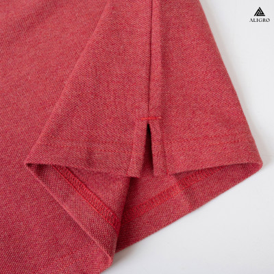 Áo Polo nam ngắn tay đỏ lợt ALGPLO99