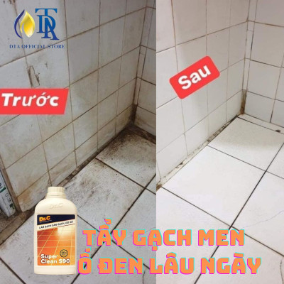 Combo Tẩy Bồn Cầu Bị Ố Vàng,Tẩy Gạch Men,Tẩy Xi Măng S90+Nước Lau Bếp Đa Năng,Tẩy Xoong Nồi Siêu Sạch,Tẩy Dầu Mỡ Nhà Bếp Dr.C