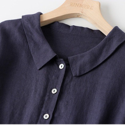 Đầm suông Linen thiết kế 2 túi sườn sang chảnh form rộng nhiều màu da215 