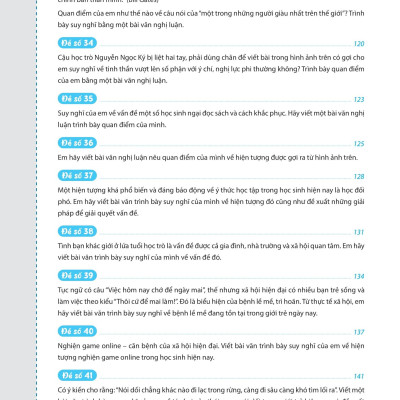 Sách - Các Bài Văn Chuyên Sâu Nghị Luận Xã Hội Ngữ Văn 9