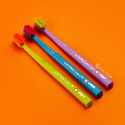 Bộ 3 bàn chải đánh răng Curaprox CS 5460 Ultra Soft | Vỉ 3 cây | Mã SP 73327143