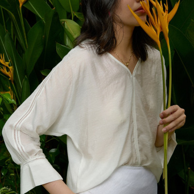 Áo Suông Lụa Ti TOP228 thời trang thiết kế Hity