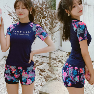 Đồ Bơi Nữ Hai Mảnh Đa Năng AT168 MayHomes Áo Bơi Nữ Và Quần Bơi Short Nữ