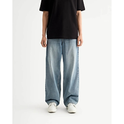 Quần jean nam ống rộng form wide leg - RT10S25DPA014 | ROUTINE CÀ MAU