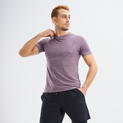 Áo Tập Gym Nam Hibi Sports T103, Form Ôm Vừa, Kiểu Ngắn Tay