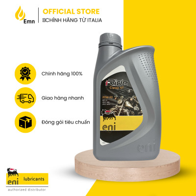 (HCM) NHỚT ENI I-RIDE CLASSIC 4T 20W50 CHO XE SỐ 1L