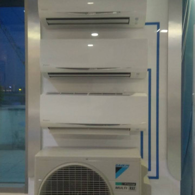 Hệ Thống Máy Lạnh Điều Hoà Multi S Daikin Inverter Combo MKC50RVMV/CTKC25RVMV+CTKC25RVMV Gas R32 Treo Tường 1 Chiều Lạnh Hàng Chính Hãng- chỉ giao tại HCM