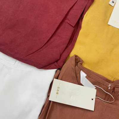 Áo kiểu nữ đẹp form rộng hàng Quảng châu, chất liệu vải mềm mát, phong cách Hàn Quốc, Áo Babydoll tay ngắn NeSa Shop